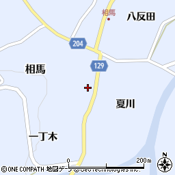 青森県弘前市相馬一丁木19周辺の地図