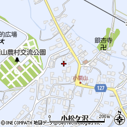 青森県弘前市小栗山小松ケ沢186-11周辺の地図