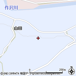 青森県弘前市相馬山田27周辺の地図