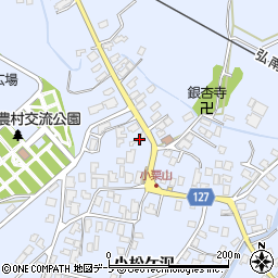青森県弘前市小栗山小松ケ沢188-1周辺の地図