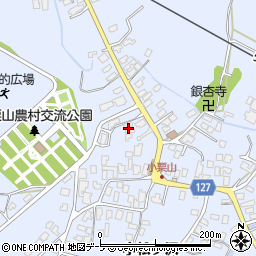 青森県弘前市小栗山小松ケ沢186-3周辺の地図