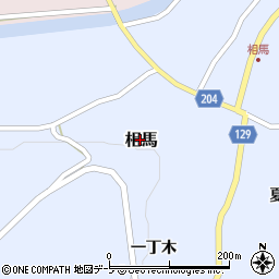 青森県弘前市相馬一丁木47周辺の地図