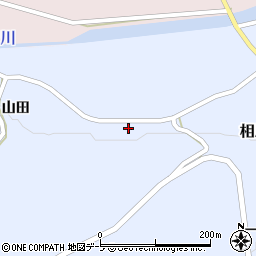 青森県弘前市相馬山田24周辺の地図