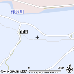 青森県弘前市相馬山田30周辺の地図