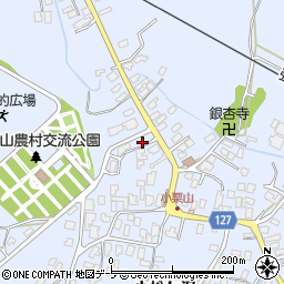 青森県弘前市小栗山小松ケ沢184-1周辺の地図