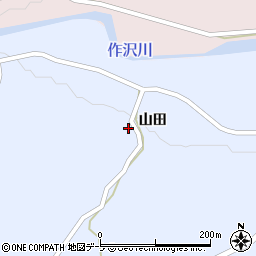 青森県弘前市相馬山田44周辺の地図