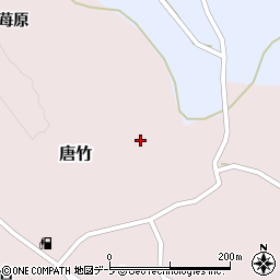 青森県平川市唐竹苺原69周辺の地図