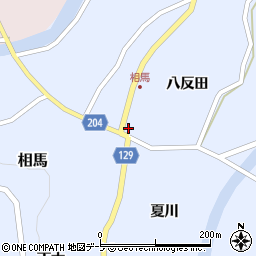 青森県弘前市相馬八反田21-2周辺の地図
