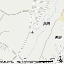 青森県弘前市原ケ平山元36周辺の地図