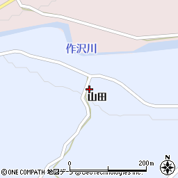 青森県弘前市相馬山田40周辺の地図