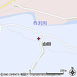 青森県弘前市相馬山田46-1周辺の地図