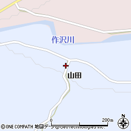 青森県弘前市相馬山田43周辺の地図