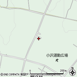 青森県弘前市小沢御笠見72周辺の地図