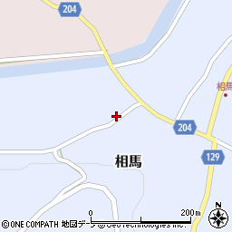 青森県弘前市相馬一丁木58周辺の地図