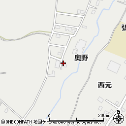 青森県弘前市原ケ平山元52周辺の地図