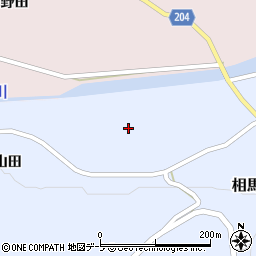 青森県弘前市相馬山田14周辺の地図