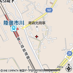八戸輸送サービス株式会社　桔梗野営業所周辺の地図