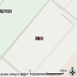 青森県弘前市松木平（鎧田）周辺の地図