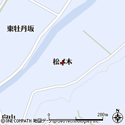 青森県弘前市相馬松ノ木周辺の地図
