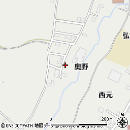 青森県弘前市原ケ平山元52-4周辺の地図