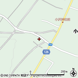 青森県弘前市小沢御笠見58周辺の地図