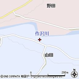 青森県弘前市相馬山田50周辺の地図