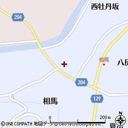 青森県弘前市相馬八反田1周辺の地図