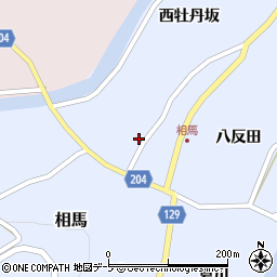 青森県弘前市相馬八反田7-4周辺の地図