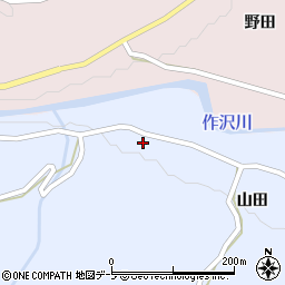 青森県弘前市相馬山田62周辺の地図