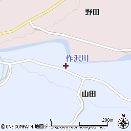 青森県弘前市相馬山田51周辺の地図