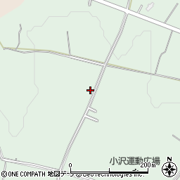 青森県弘前市小沢御笠見74-2周辺の地図