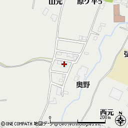 青森県弘前市原ケ平山元51周辺の地図