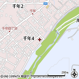 天王台公園周辺の地図