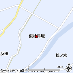 青森県弘前市相馬（東牡丹坂）周辺の地図