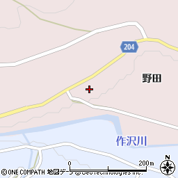青森県弘前市大助野田110周辺の地図