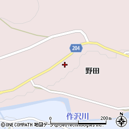 青森県弘前市大助野田107周辺の地図