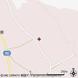 青森県平川市唐竹苺原20周辺の地図