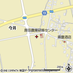 青森県平川市原田今井121-4周辺の地図