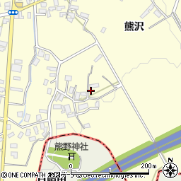 青森県平川市高畑周辺の地図