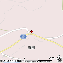 青森県弘前市大助野田137周辺の地図