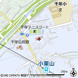 弘前市役所　千年児童センター周辺の地図