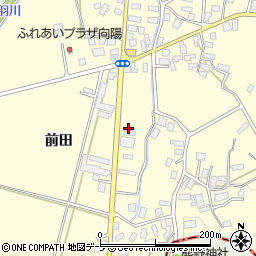 青森県平川市高畑前田周辺の地図
