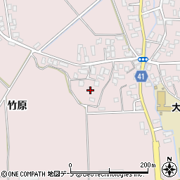 青森県平川市大坊竹原162周辺の地図