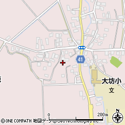 青森県平川市大坊竹原21-3周辺の地図