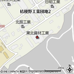 東北資材工業八戸営業所周辺の地図