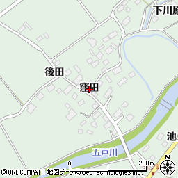 青森県五戸町（三戸郡）上市川（窪田）周辺の地図