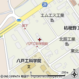 武蔵貨物自動車株式会社　八戸支店周辺の地図