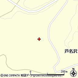 青森県十和田市沢田（盤若久保）周辺の地図