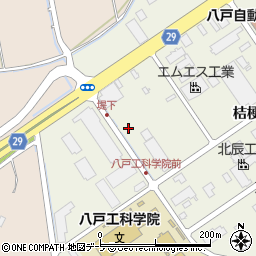株式会社八洲陸運　八戸営業所周辺の地図