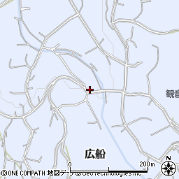 青森県平川市広船福田235-5周辺の地図